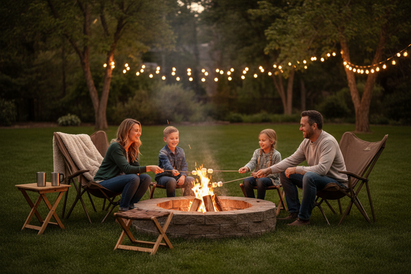 Outdoors & Backyard Campfire Family v2