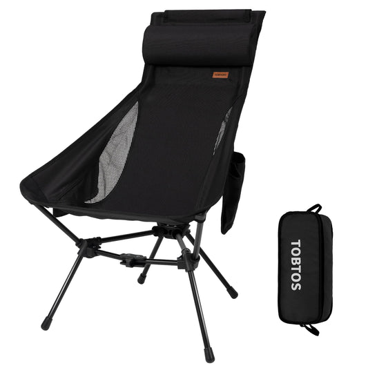 High Back Camping Chair – Lightweight, Portable & Foldable