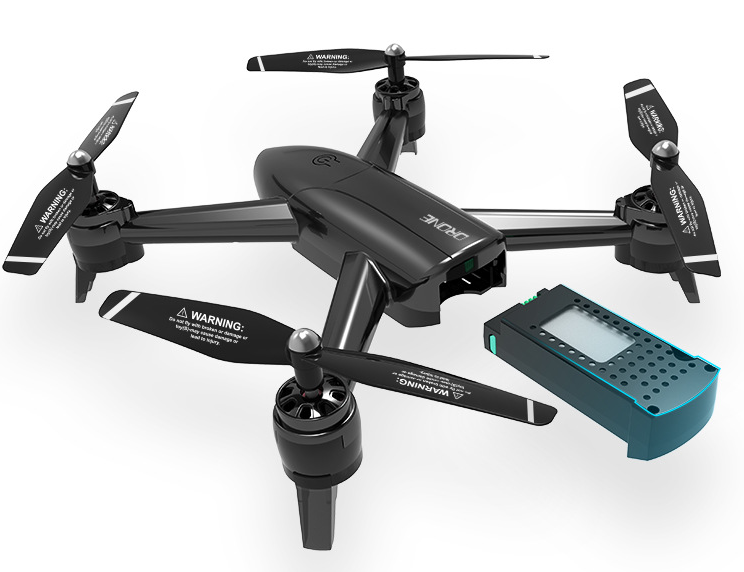 4K Dual Camera Drone – 22-Min Flight Time, Optical Flow & App Control