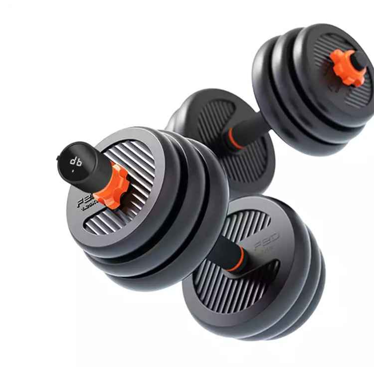 Adjustable Dumbbell & Kettlebell Set