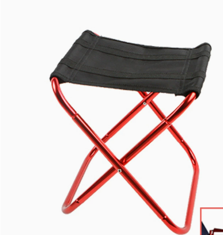 Ultralight Portable Aluminium Folding Camping Stool
