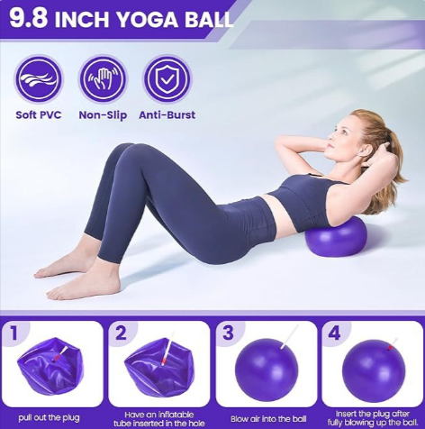 13-Piece Yoga & Pilates Set – Complete Home Workout Kit