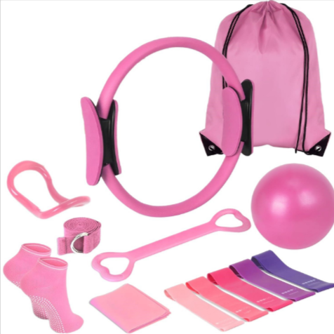 13-Piece Yoga & Pilates Set – Complete Home Workout Kit