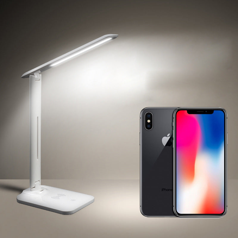 Reading Desk Lamp with Wireless Charging