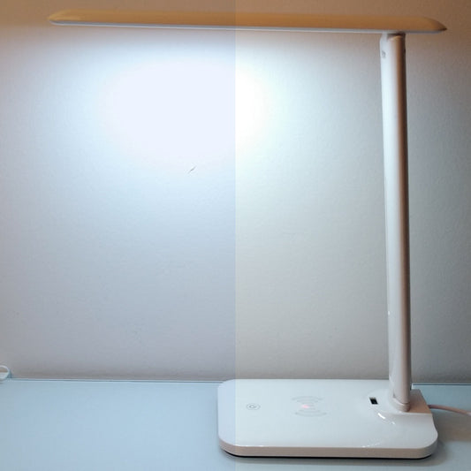 Reading Desk Lamp with Wireless Charging
