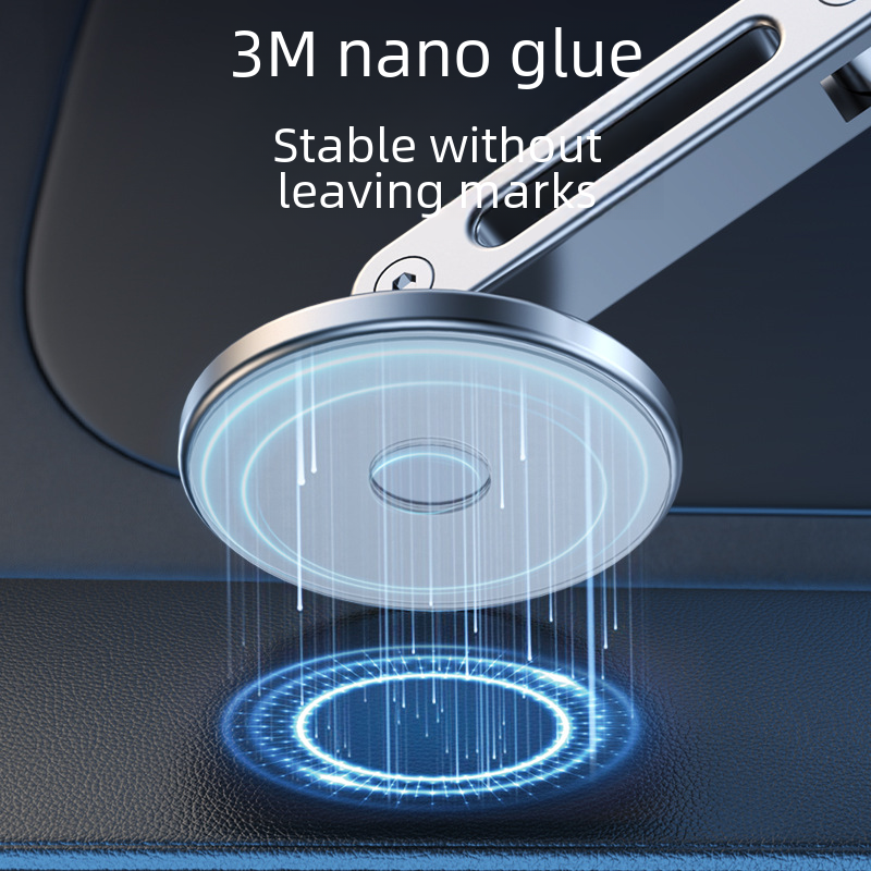 Magnetic Car Phone Holder – 360° Rotation, Strong Magnetic Mount
