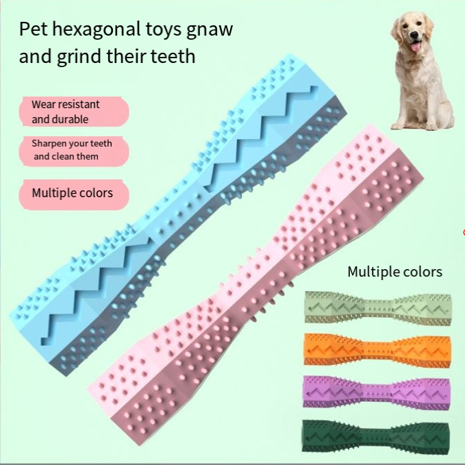 Dog Chew Toy & Toothbrush – Clean Teeth While They Play