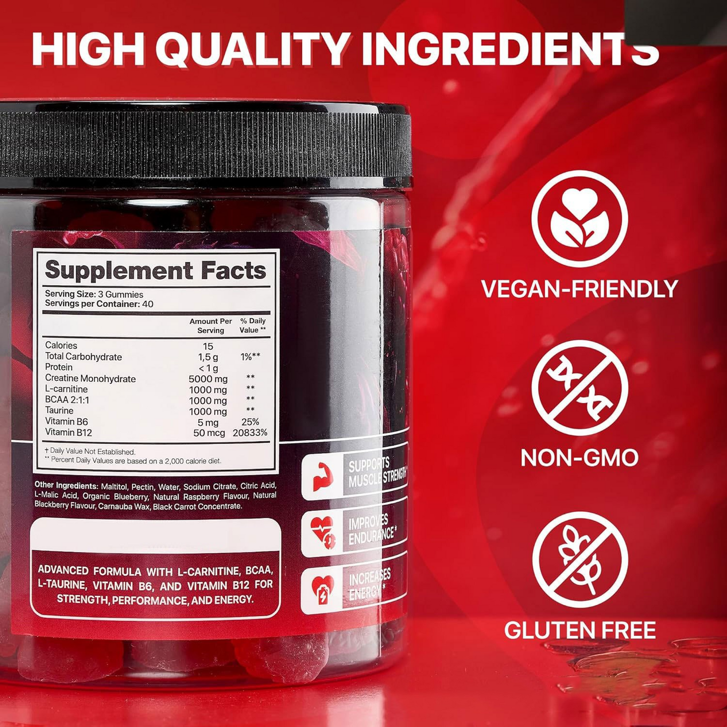Muscle Boost Gummies – Fuel Your Gains, Naturally