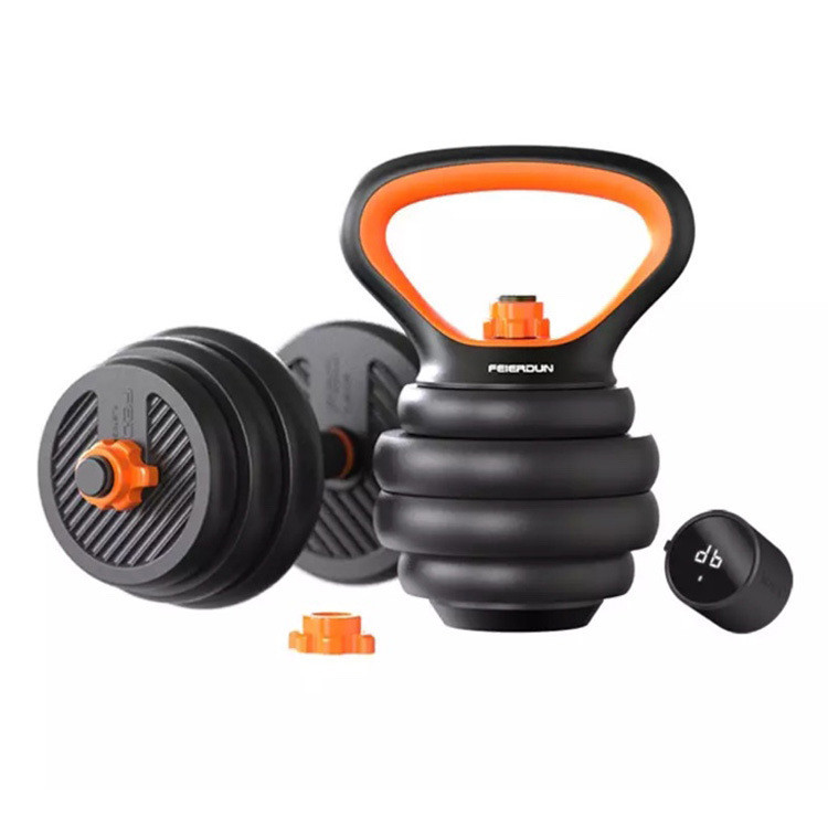 Adjustable Dumbbell & Kettlebell Set