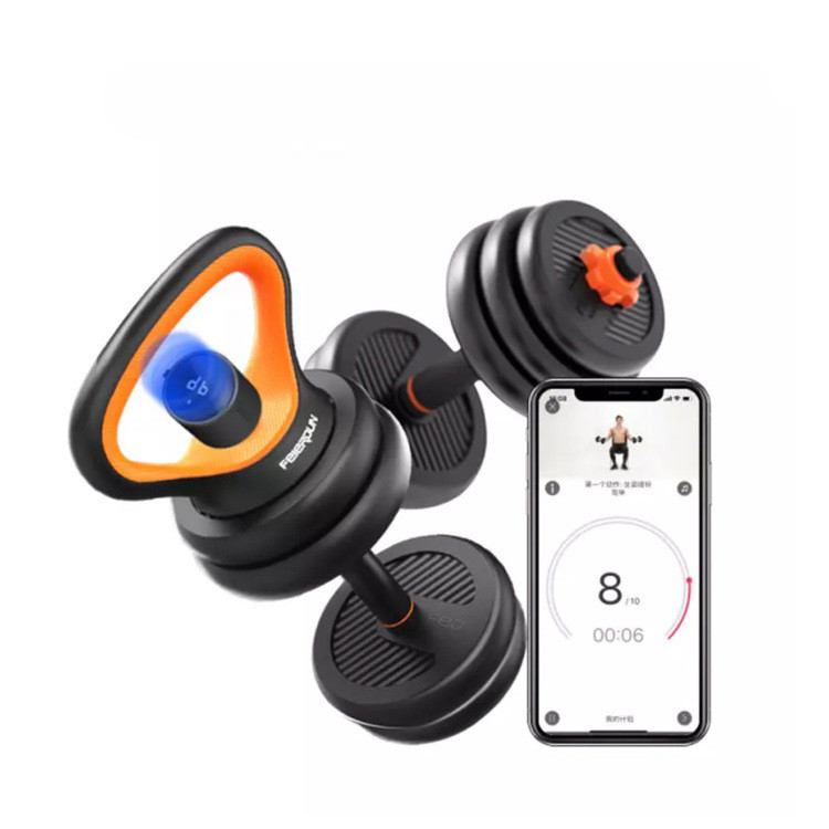 Adjustable Dumbbell & Kettlebell Set