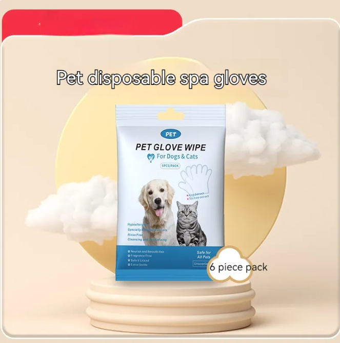 Pet Disposable Grooming Gloves