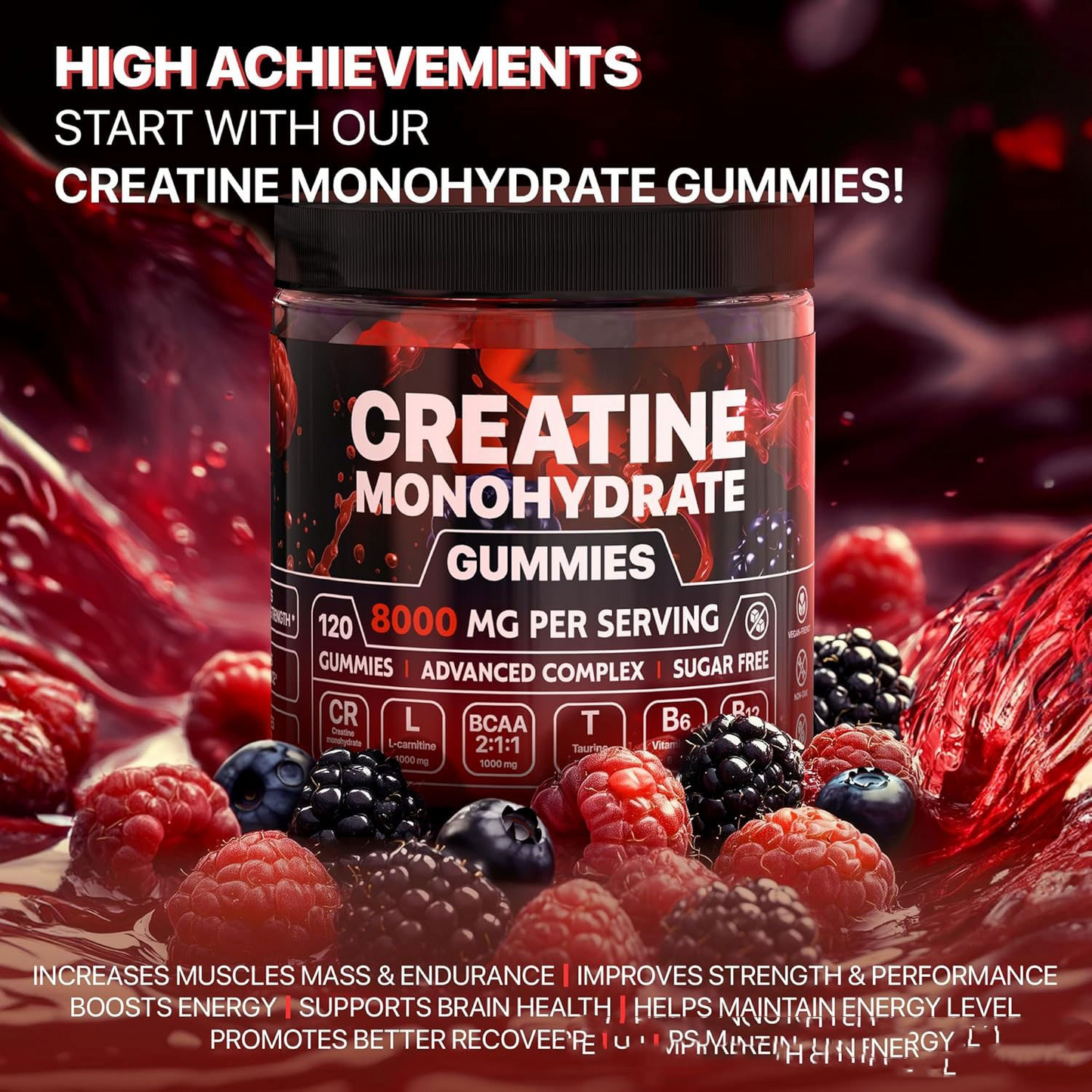 Muscle Boost Gummies – Fuel Your Gains, Naturally