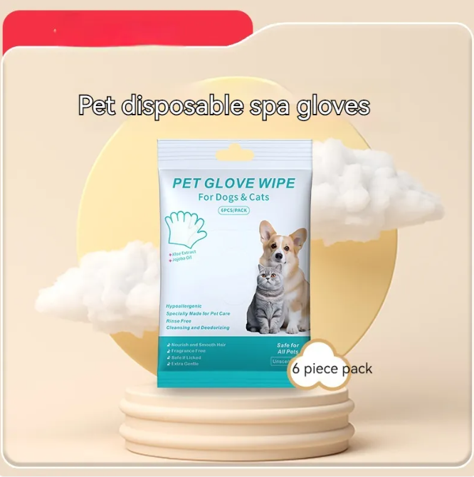 Pet Disposable Grooming Gloves