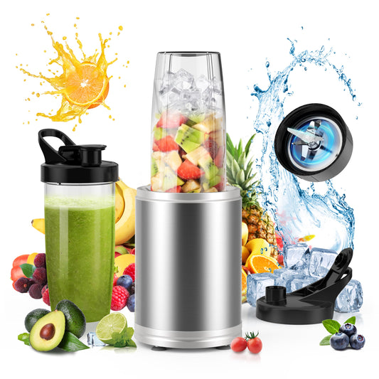 Suavo Smoothie Blender – 1300W Personal Blender with 2 To-Go Cups